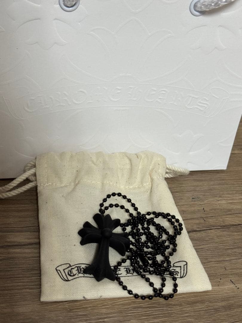 クロムハーツ 2025新作 ラバーネックレス クロス Chrome Hearts