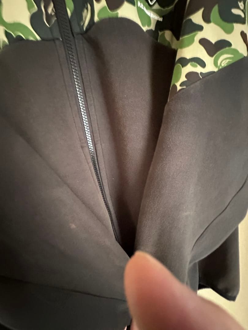 s*8様 fcrb✖️bape 迷彩柄フルジップパーカー