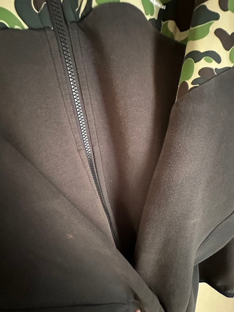 s*8様 fcrb✖️bape 迷彩柄フルジップパーカー