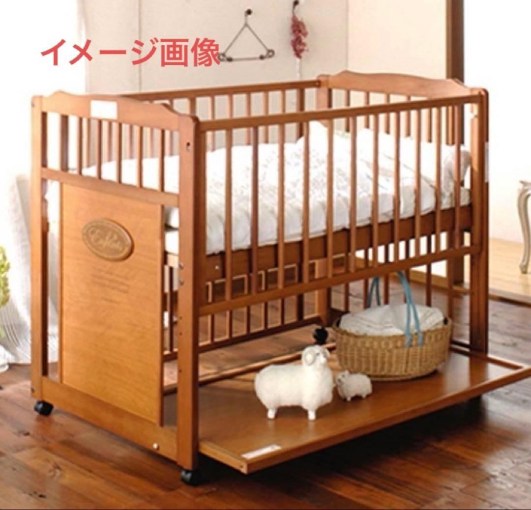 キンタロー ベビーベッド アンファンエコ 日本製 中古　送料込み！