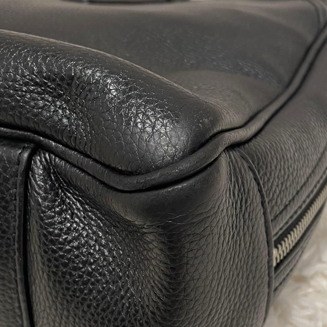 ユナイテッドアローズ 2way メンズ ビジネスバッグ ブラック チャーム付き