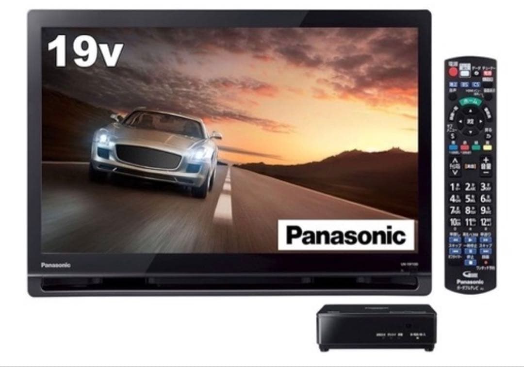 パナソニック 19V型 ハイビジョン ポータブル 液晶テレビ　UN-19CF10