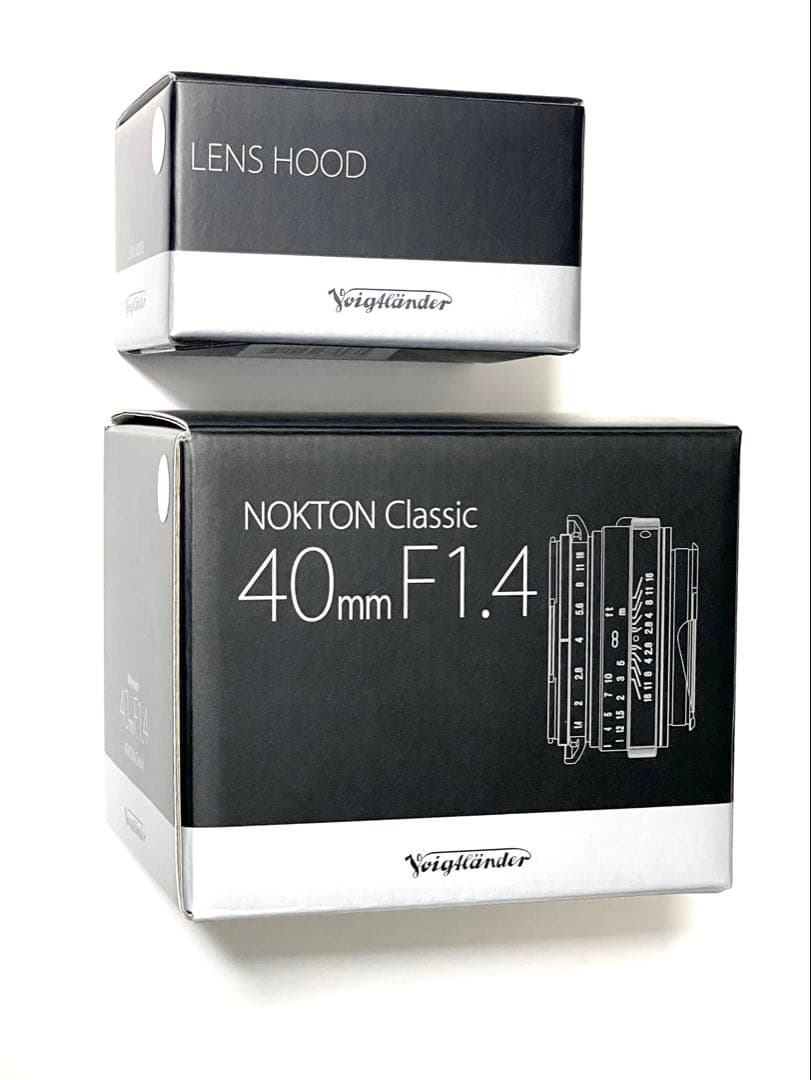 Voigtlander NOKTON classic 40mm F1.4+フード