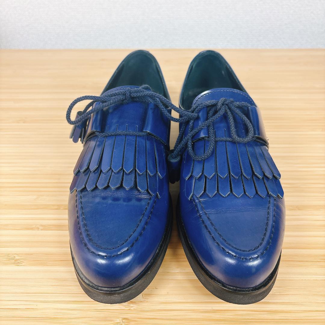 【美品】TOD'S トッズ タッセルローファー スリッポン フリンジ 24.5