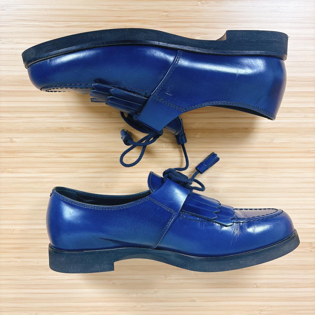 【美品】TOD'S トッズ タッセルローファー スリッポン フリンジ 24.5