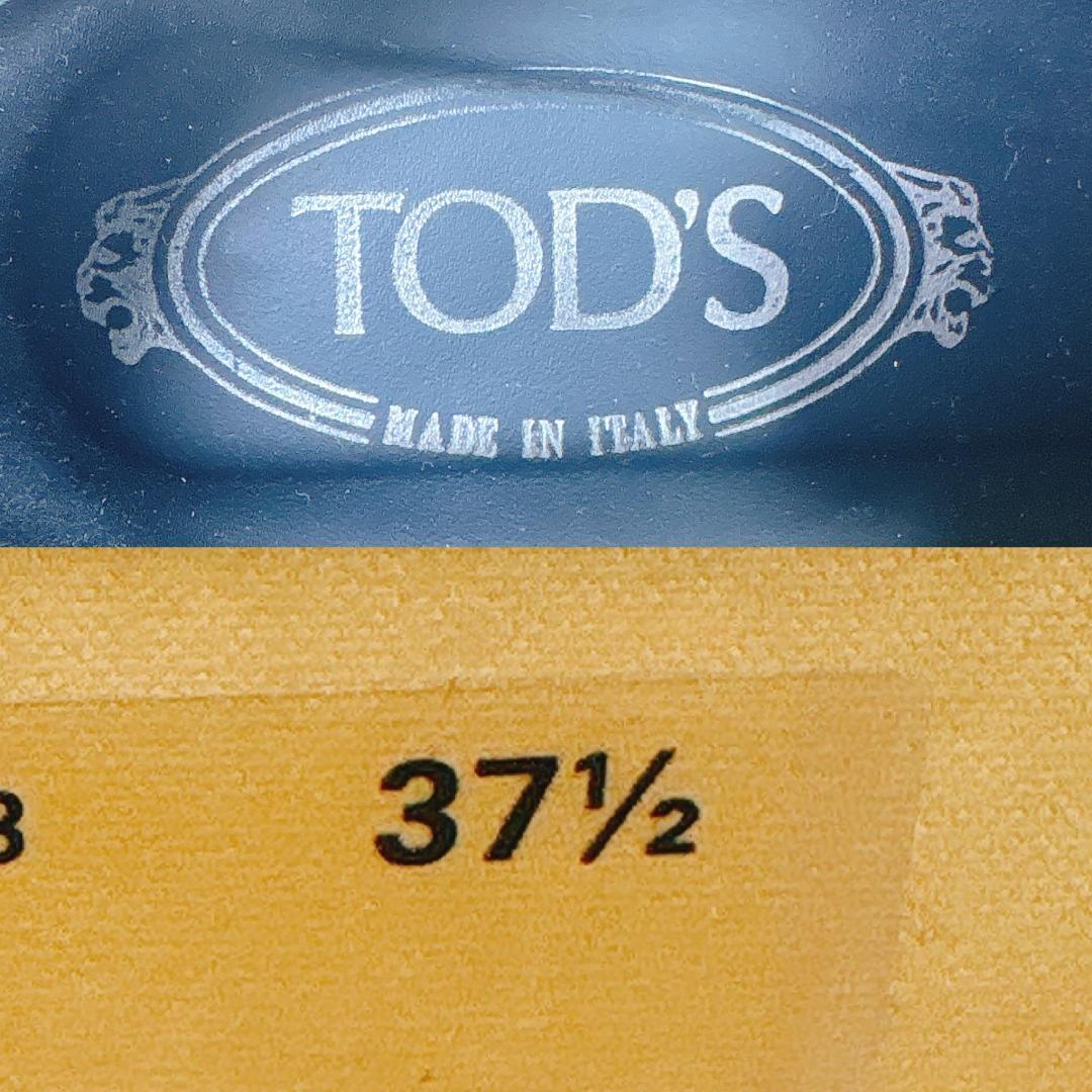 【美品】TOD'S トッズ タッセルローファー スリッポン フリンジ 24.5