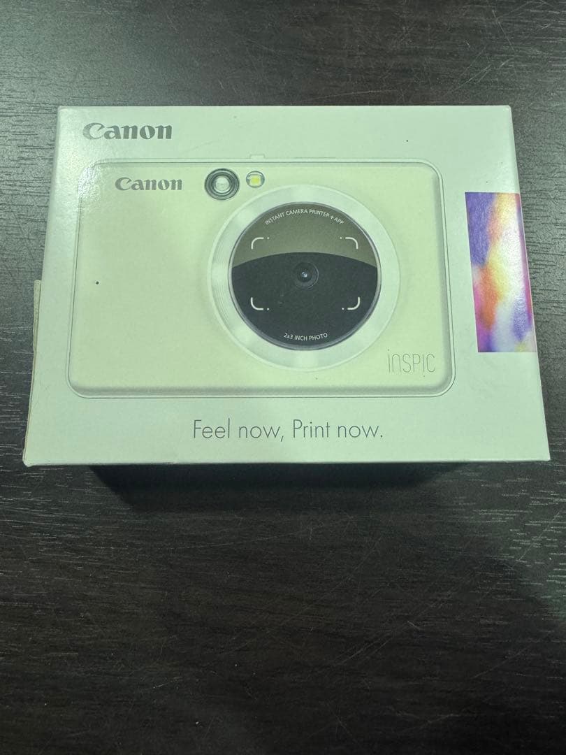 GA27 Canon iNSPiC ZV-123-PW インスタントカメラ