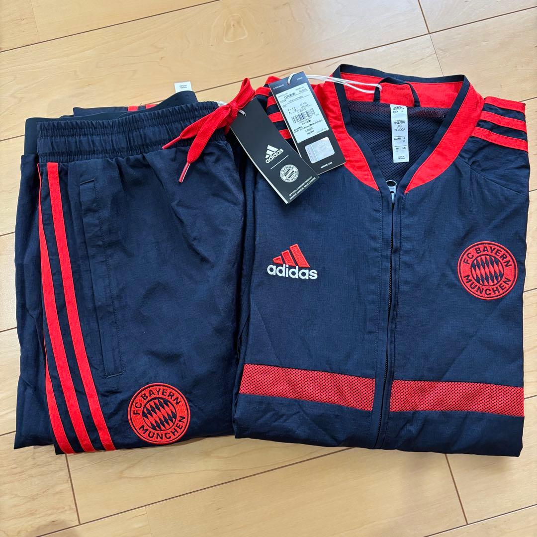 【新品タグ付き】 adidas FCバイエルン・ミュンヘン ジャージセットアップ