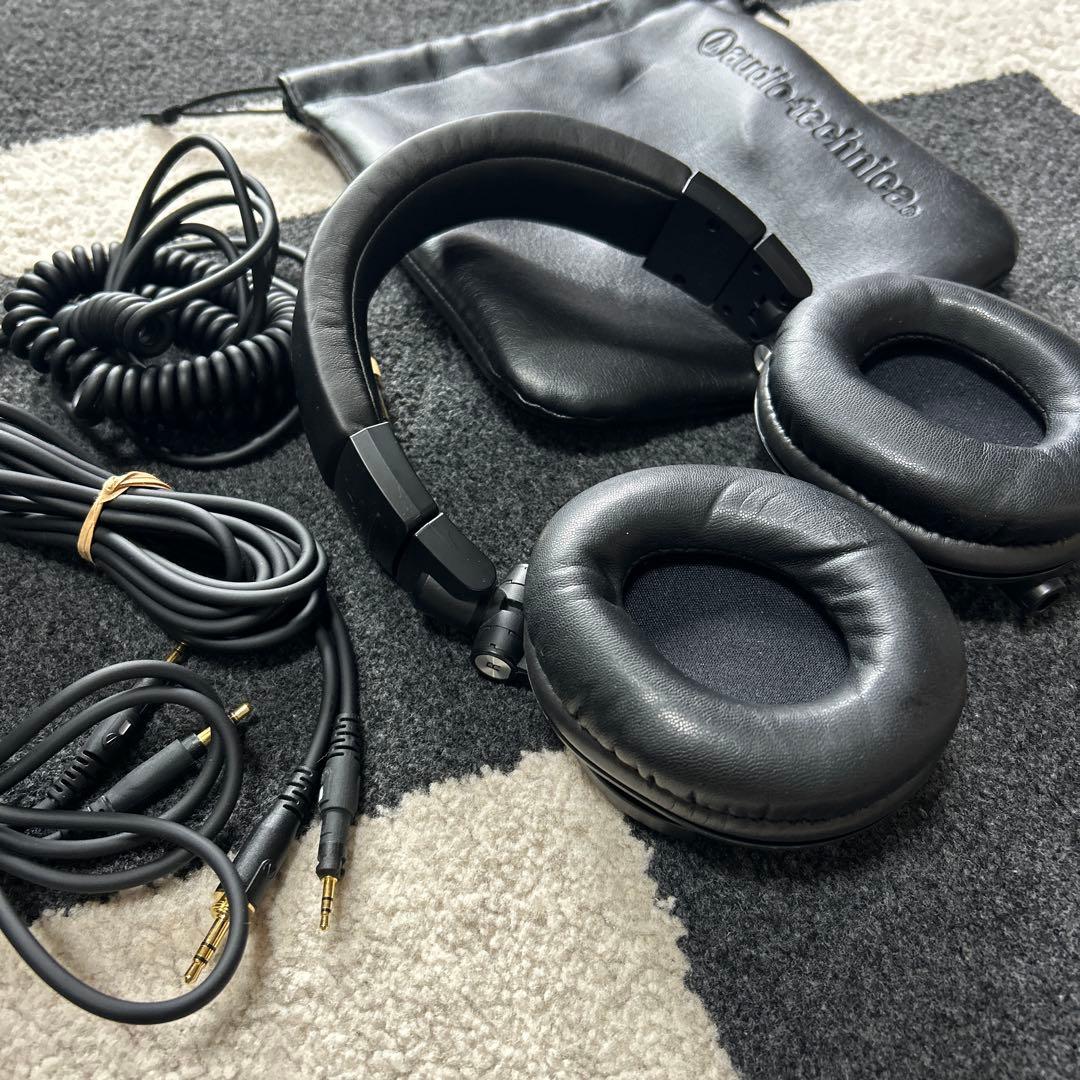【動作確認済】Audio-Technica M50x ブラック