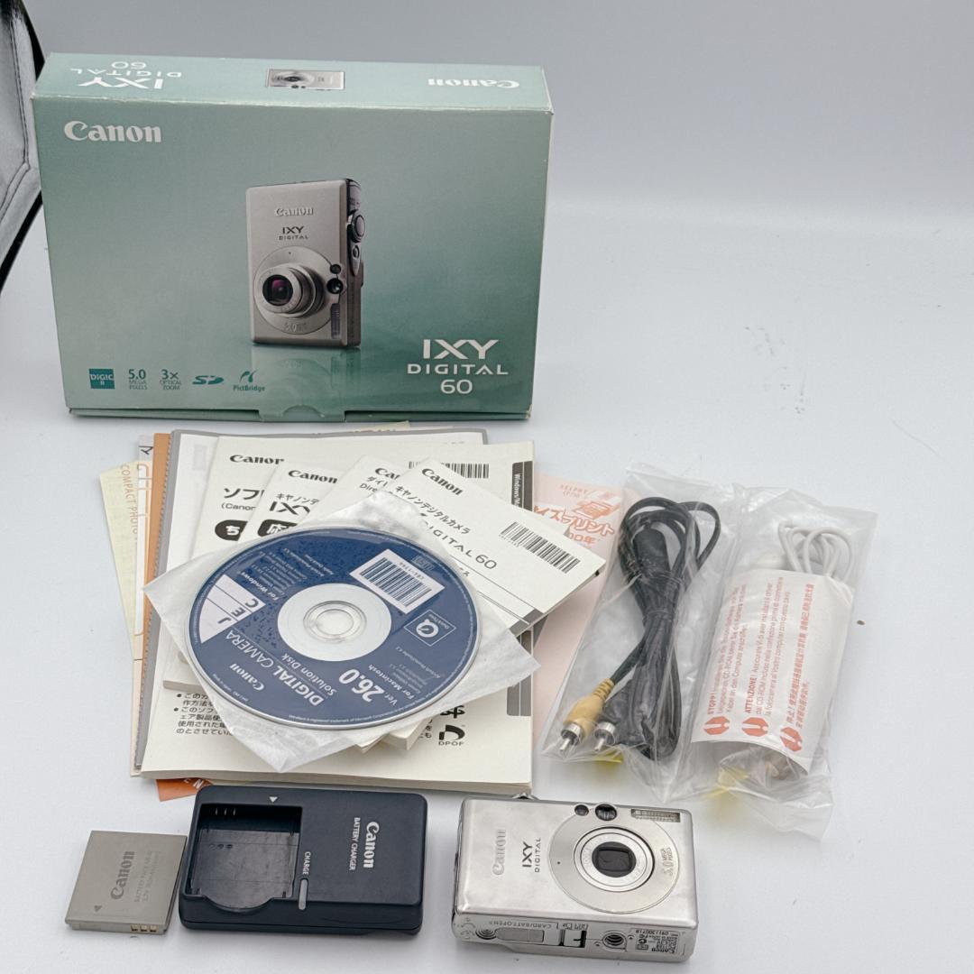 【良品】Canon IXY DIGITAL 60 キャノン デジタルカメラ