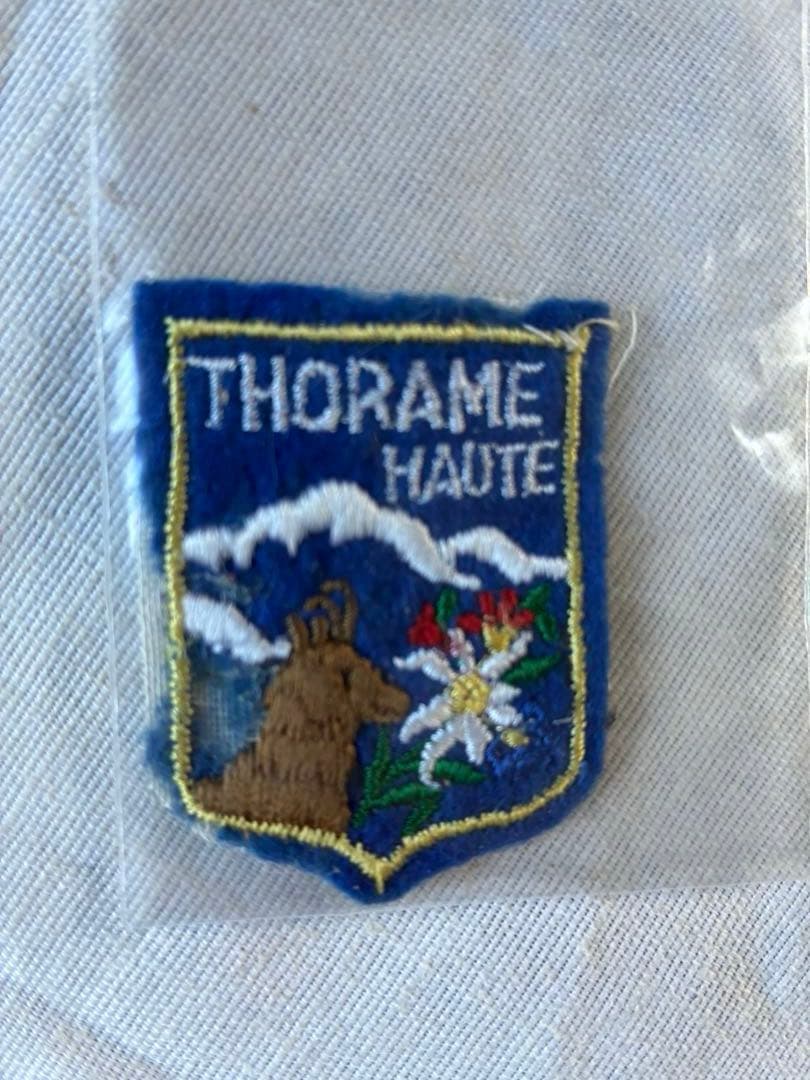 tanak アンティーク　ビンテージ　ワッペン　エンブレム　刺繍　布製