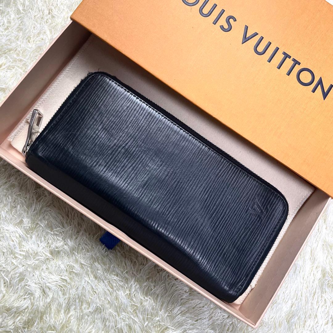 ルイヴィトン ジッピーウォレット ヴェルティカル タイガ ブラック