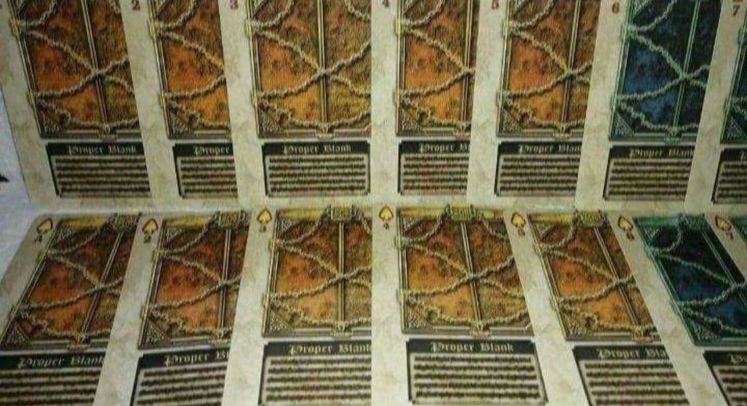 仮面ライダー剣等 ラウズカード　ブランク　初版ほぼコンプリート　セットA