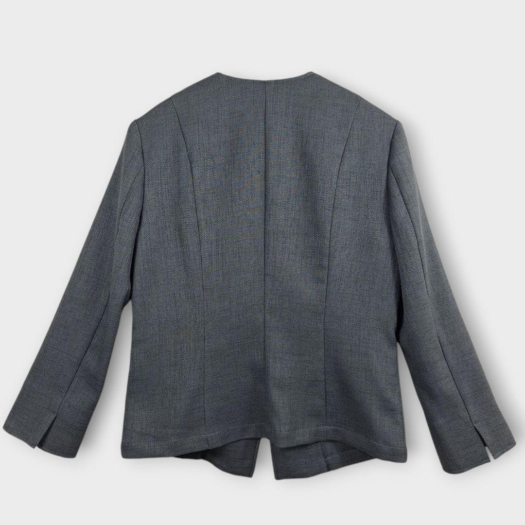 美品 coup de chance 麻調合繊ストレッチパンツスーツ