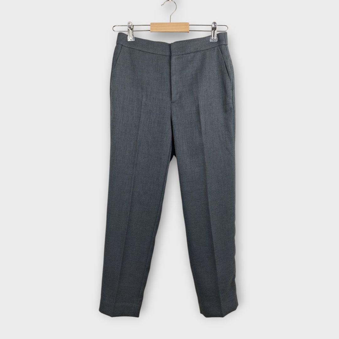 美品 coup de chance 麻調合繊ストレッチパンツスーツ