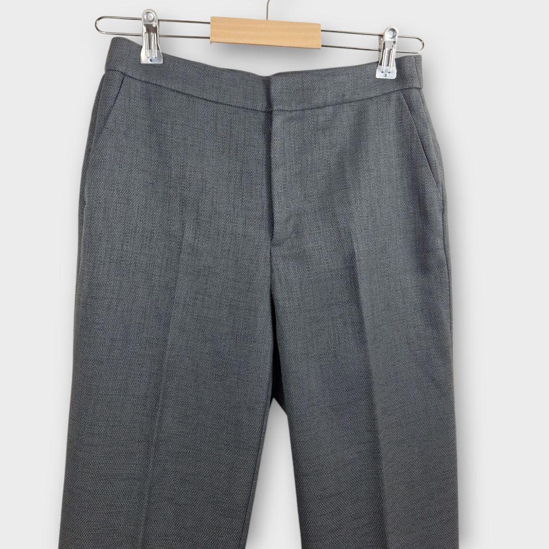 美品 coup de chance 麻調合繊ストレッチパンツスーツ