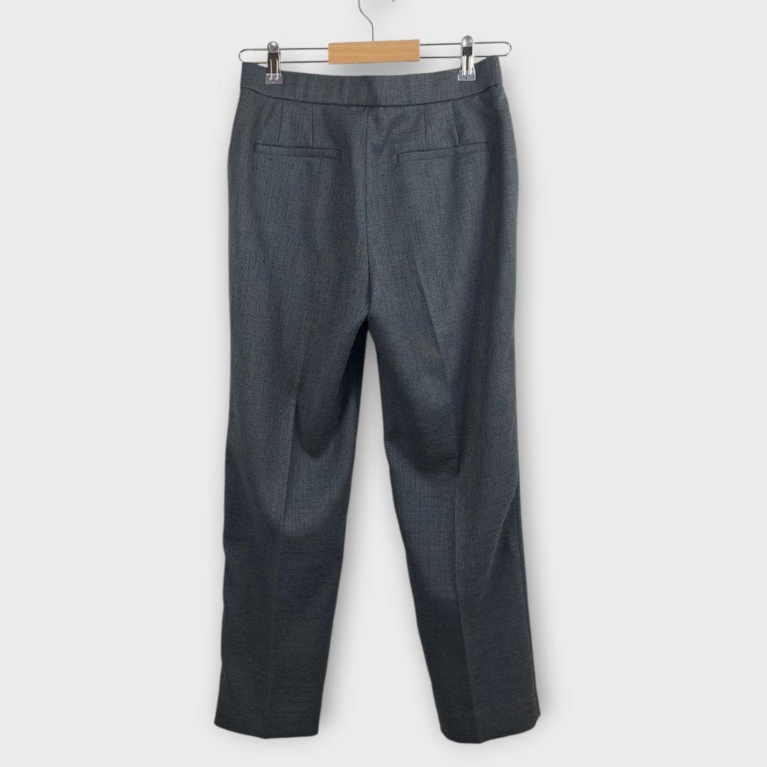 美品 coup de chance 麻調合繊ストレッチパンツスーツ