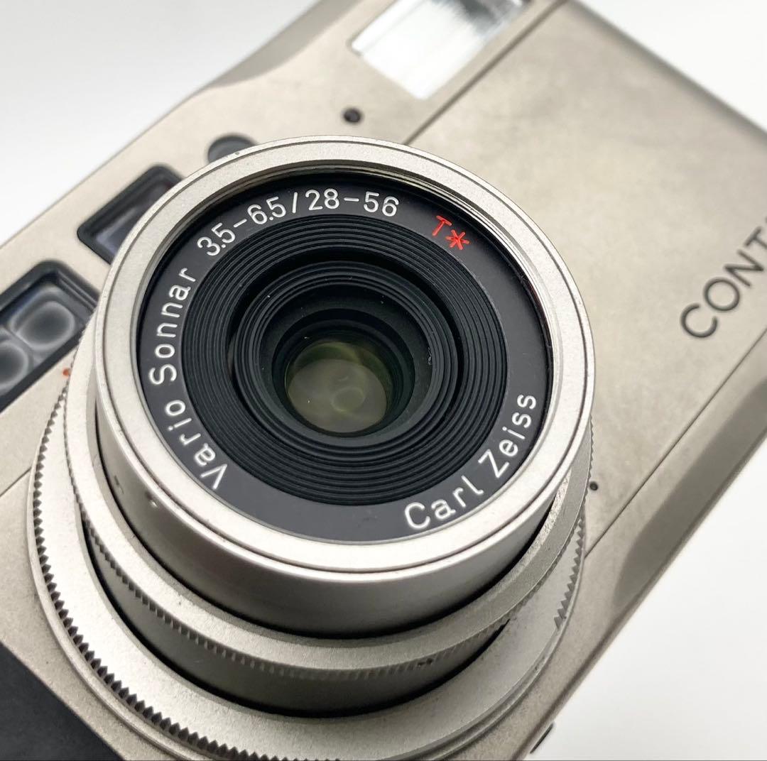 【完動品 美品】CONTAX T VS データバック付 Sonnar 取説付き