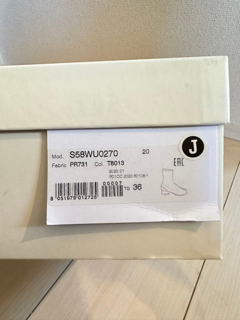 靴 Maison Margiela S58WU0270 PR731 36