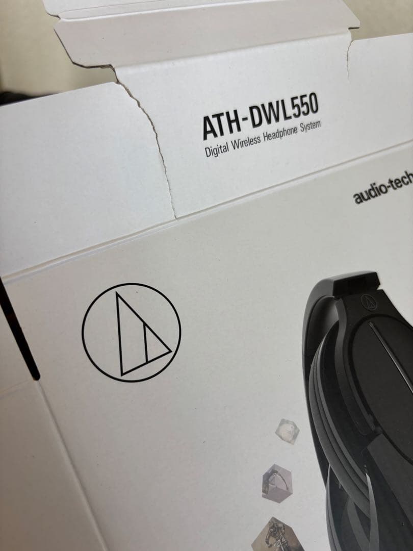 【未使用に近い】ワイヤレスヘッドホン　オーディオテクニカATH-DWL550