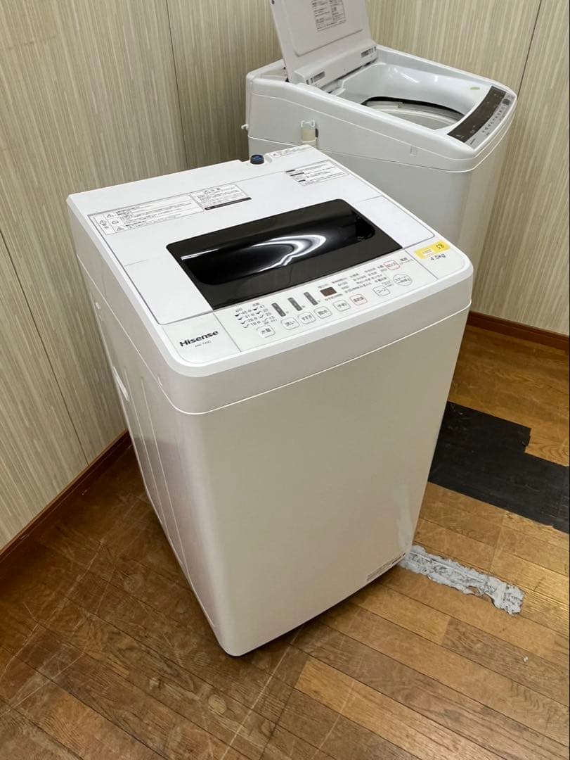#58 縦型洗濯機 Hisense 2020年 5.5kg HW-T45C