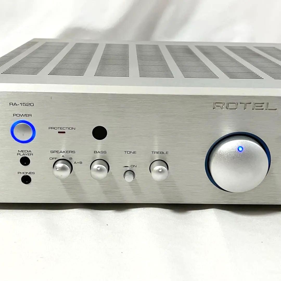 ROTEL プリメインアンプ RA-1520 シルバー ローテル アンプ