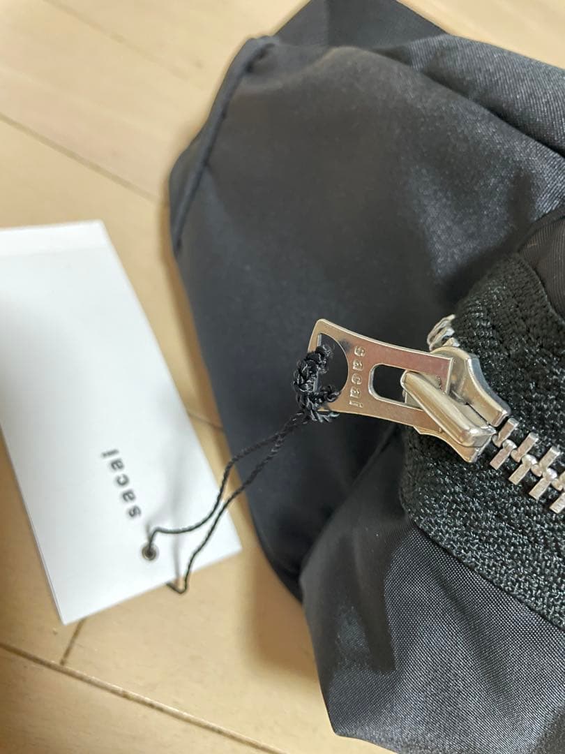 s*6様 sacai Pocket Bum Bag ブラック
