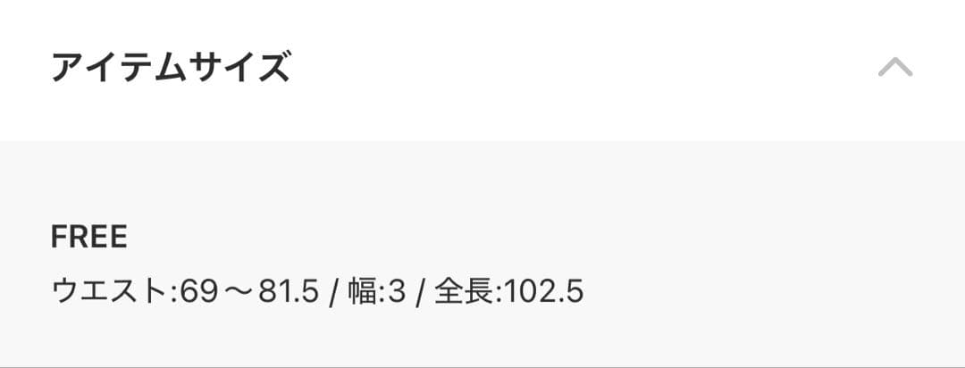 Whim Gazette カーフレザーベルト　ウィムガゼット