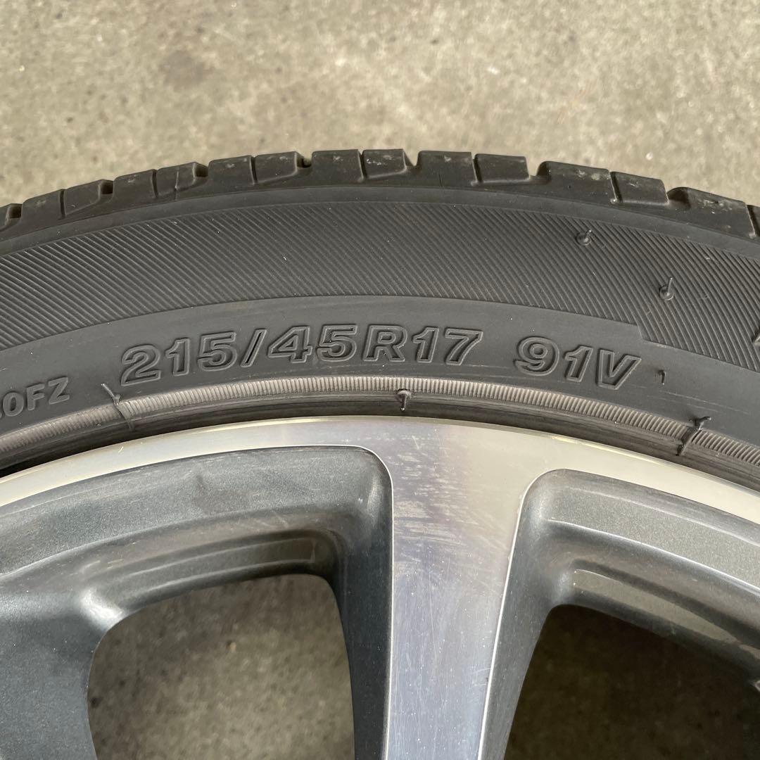 TRD 17インチ ホイールセット　プリウス