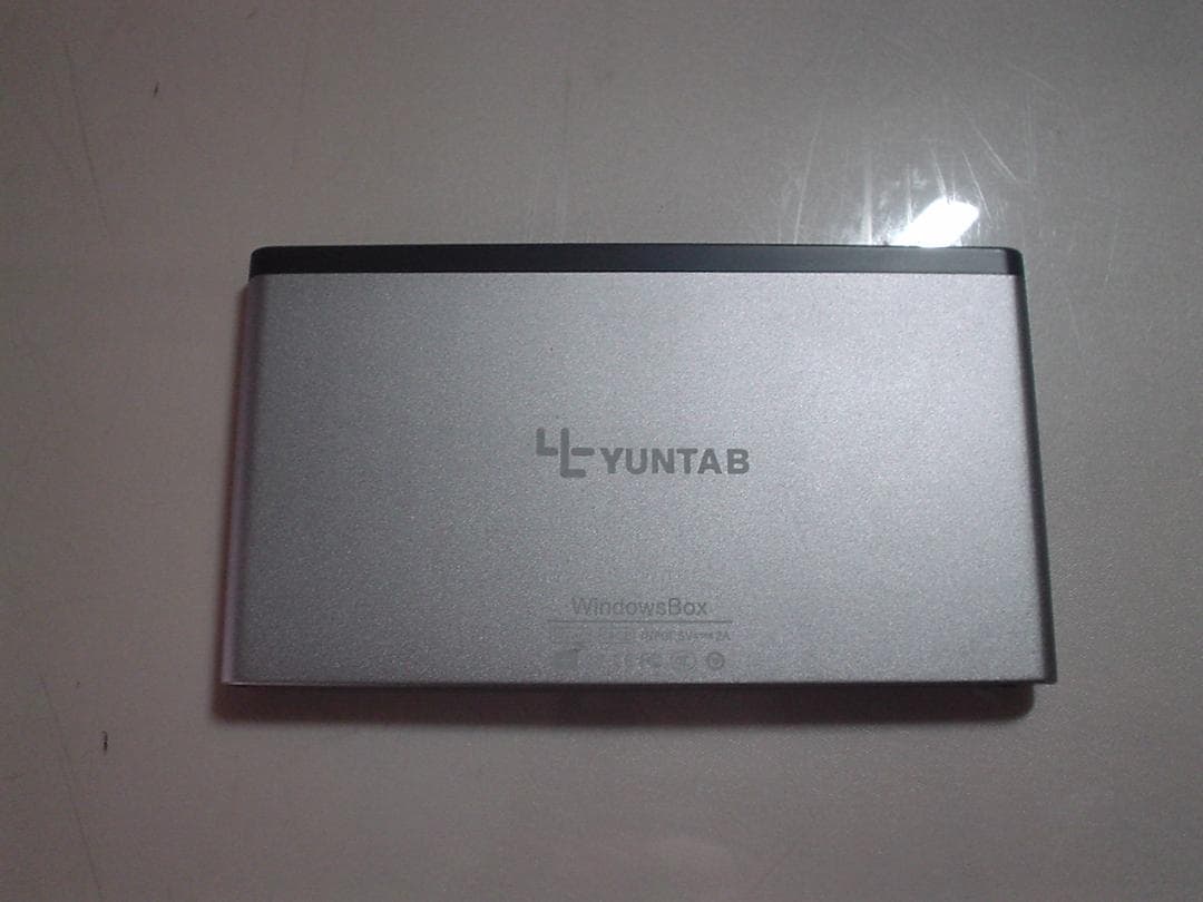 稀少YUNTAB ミニPC 2GB 64GB Win10 バッテリー内蔵