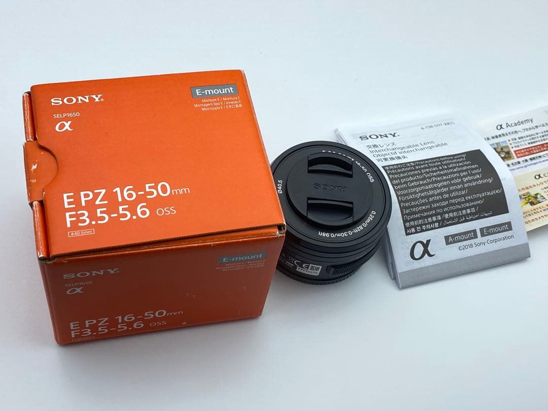SONY ZV-E10 ミラーレス一眼カメラセット 純正16-50mm付属