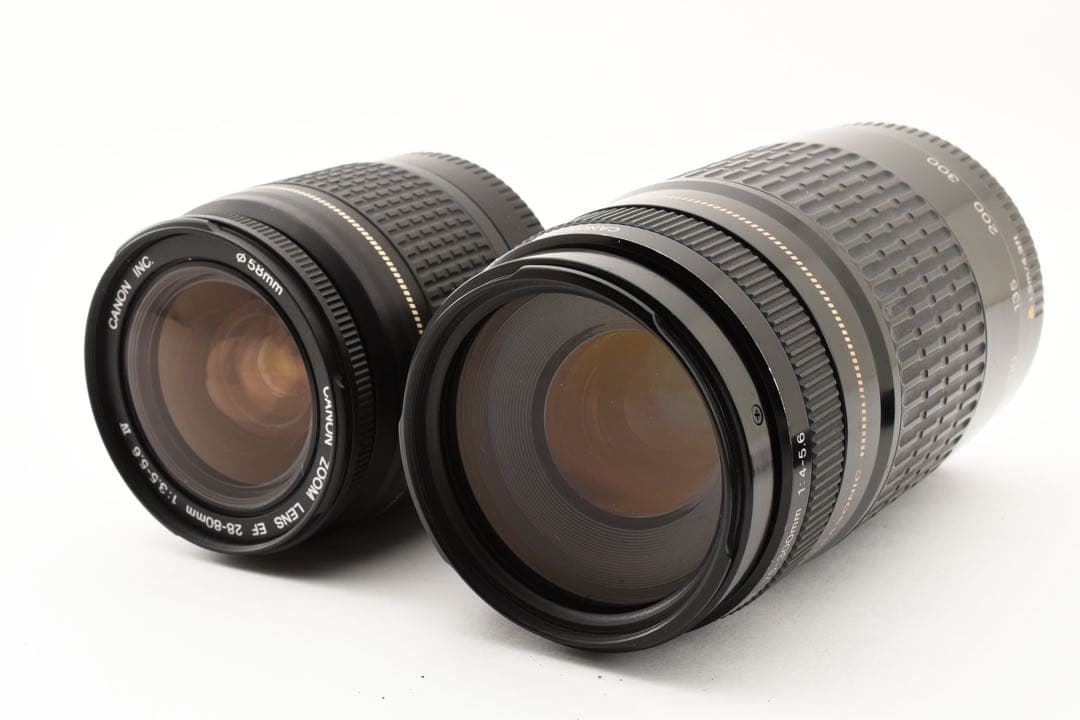 デジタル一眼レフカメラ☆Canon kiss X10標準&望遠ダブルレンズセット