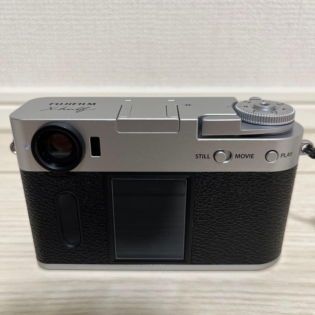 【10/13まで限定】FUJIFILM X half X-HF1 シルバー　美品