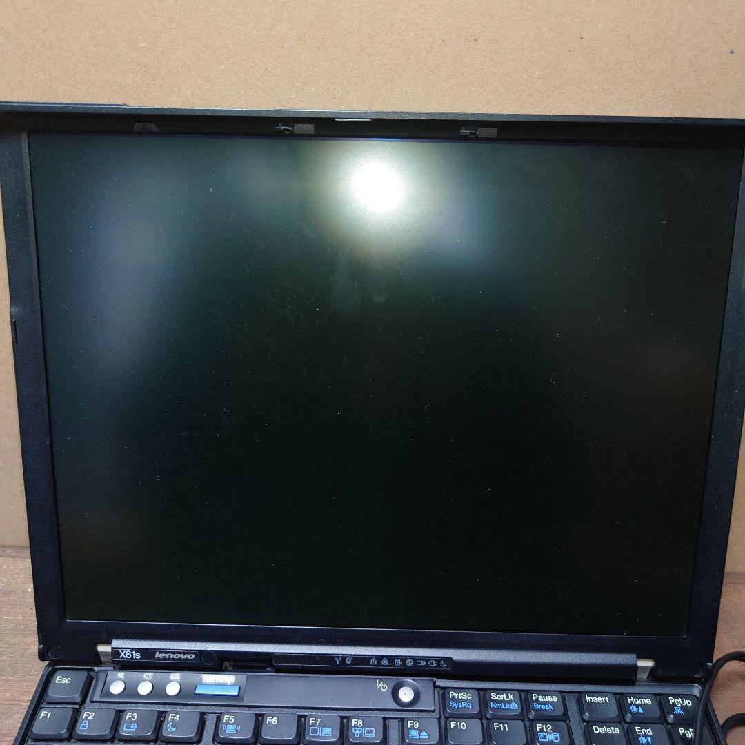 IBM ThinkPad x61s ノートPC ACアダプター付き