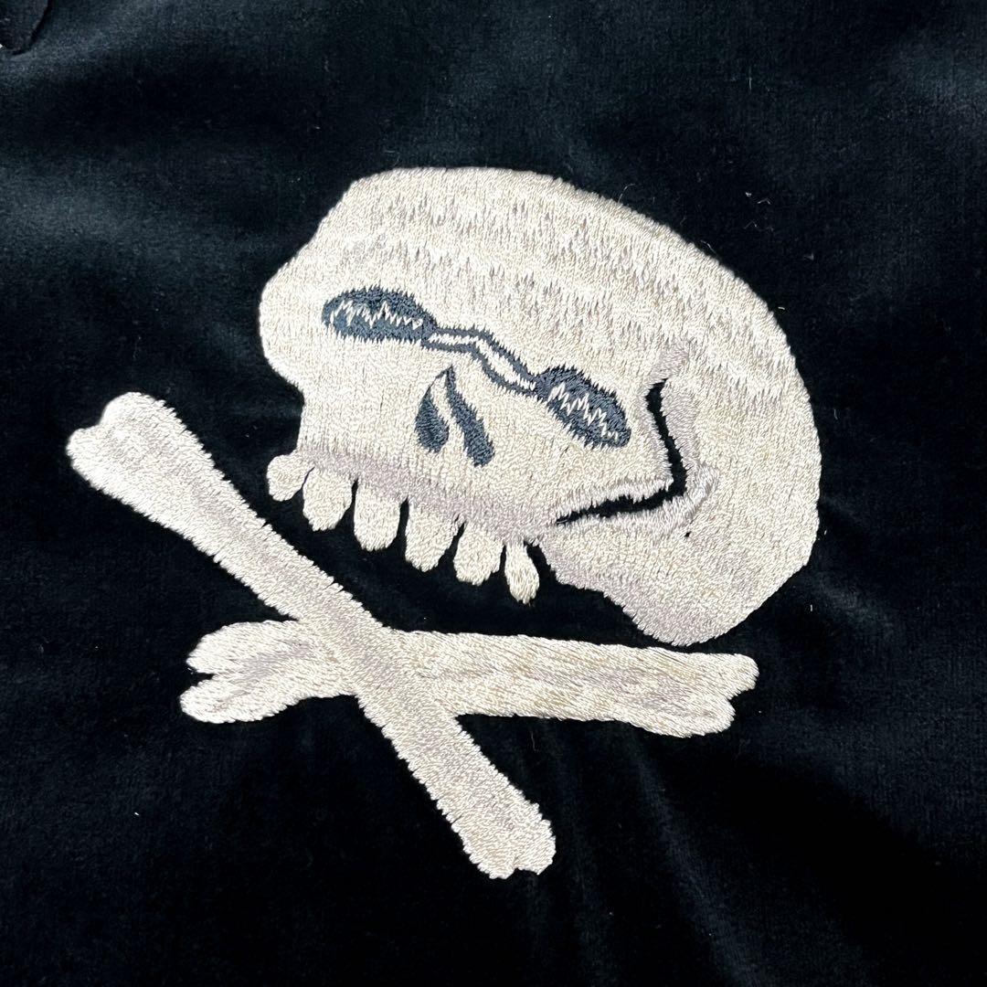 極美品 超希少 東洋エンタープライズ 港商 襟付きスカジャン 別珍 リバーシブル