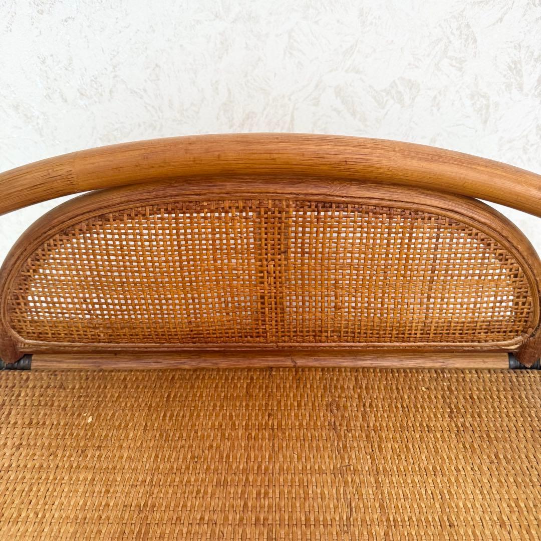 【美品】ラタン 5段チェスト 籐製 引き出し収納 アンティーク