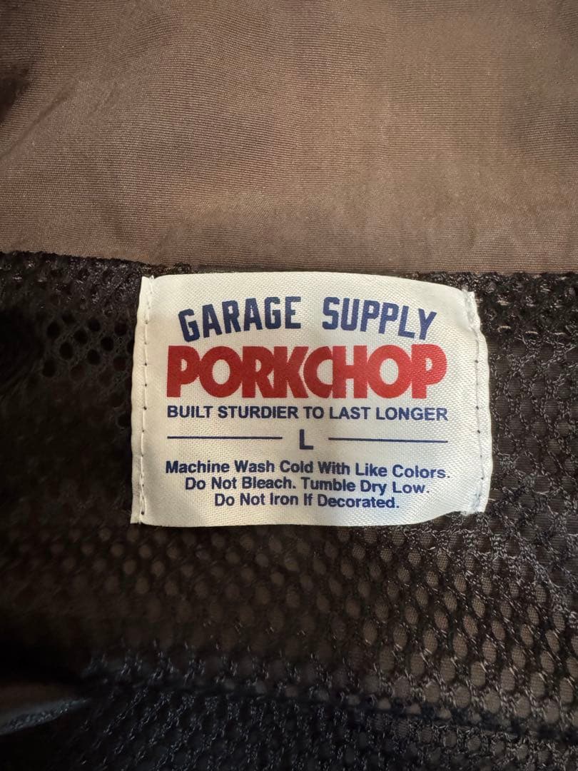 ポークチョップガレージ　ナイロンジャケット L