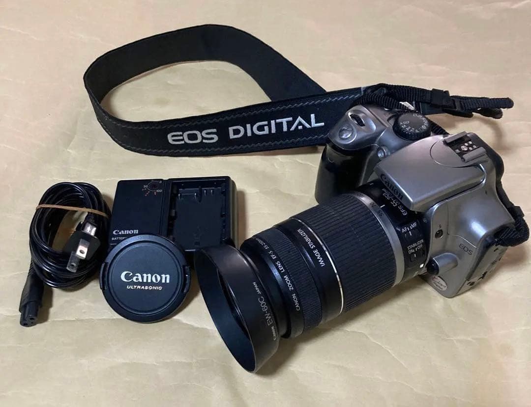美品 Canon EOS DIGITAL デジタル 一眼 レフ 55-250mm