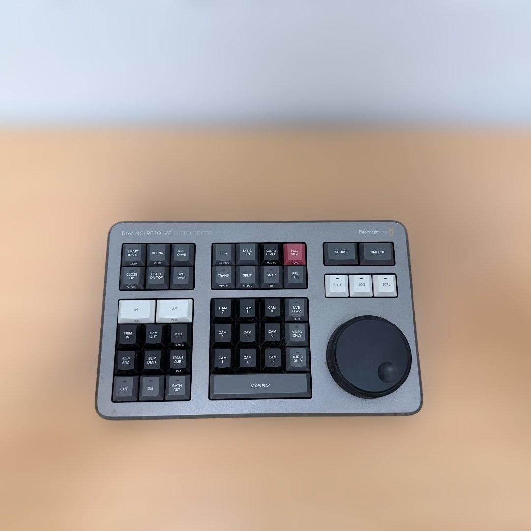 お*家様 DaVinci Resolve studio + Speed Edit