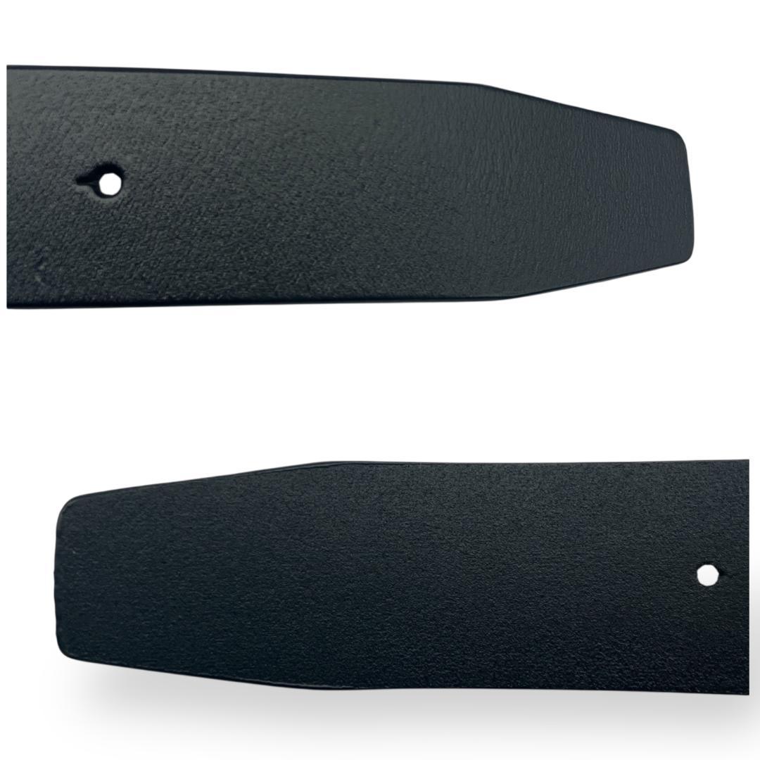 GUCCI グッチ インターロッキング バックル ベルト付き シルバー ブラック