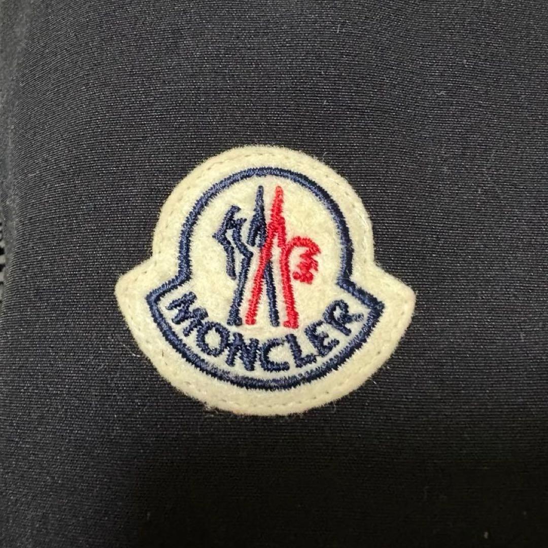 【極美品】モンクレール　ブラベット　フォックスファーダウン　ブラック　0