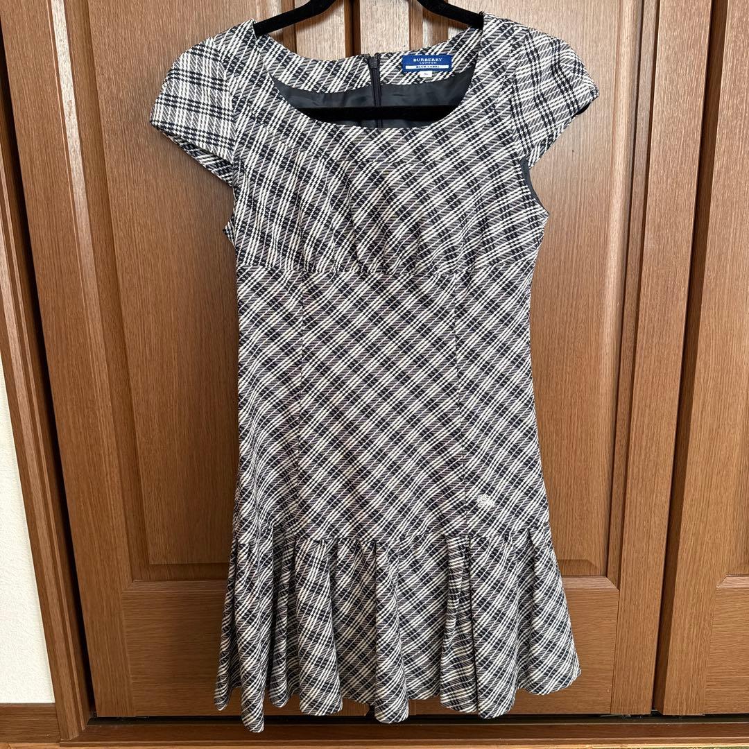 BURBERRY ブルーレーベル 半袖ミニワンピース 36