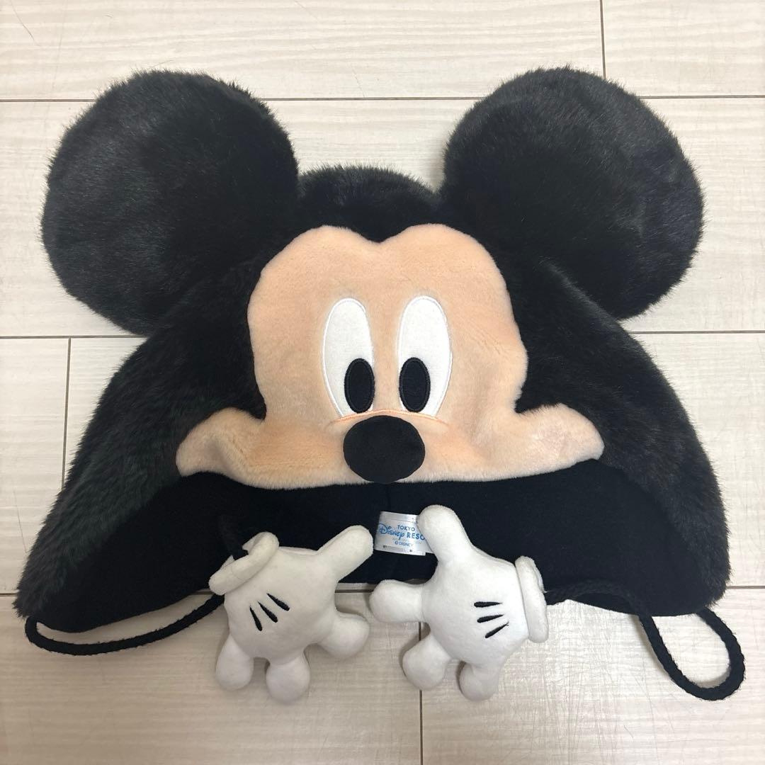 【美品】ミッキー ミニー ファンキャップセット
