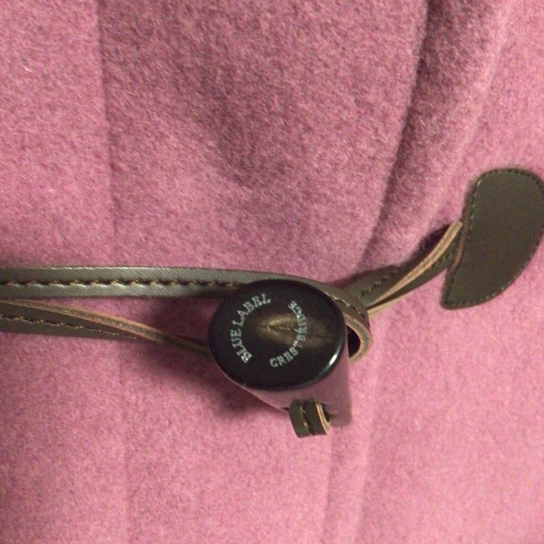 美品❤️ブルーレーベルクレストブリッジ　メルトンダッフルロングコート未使用タグ付