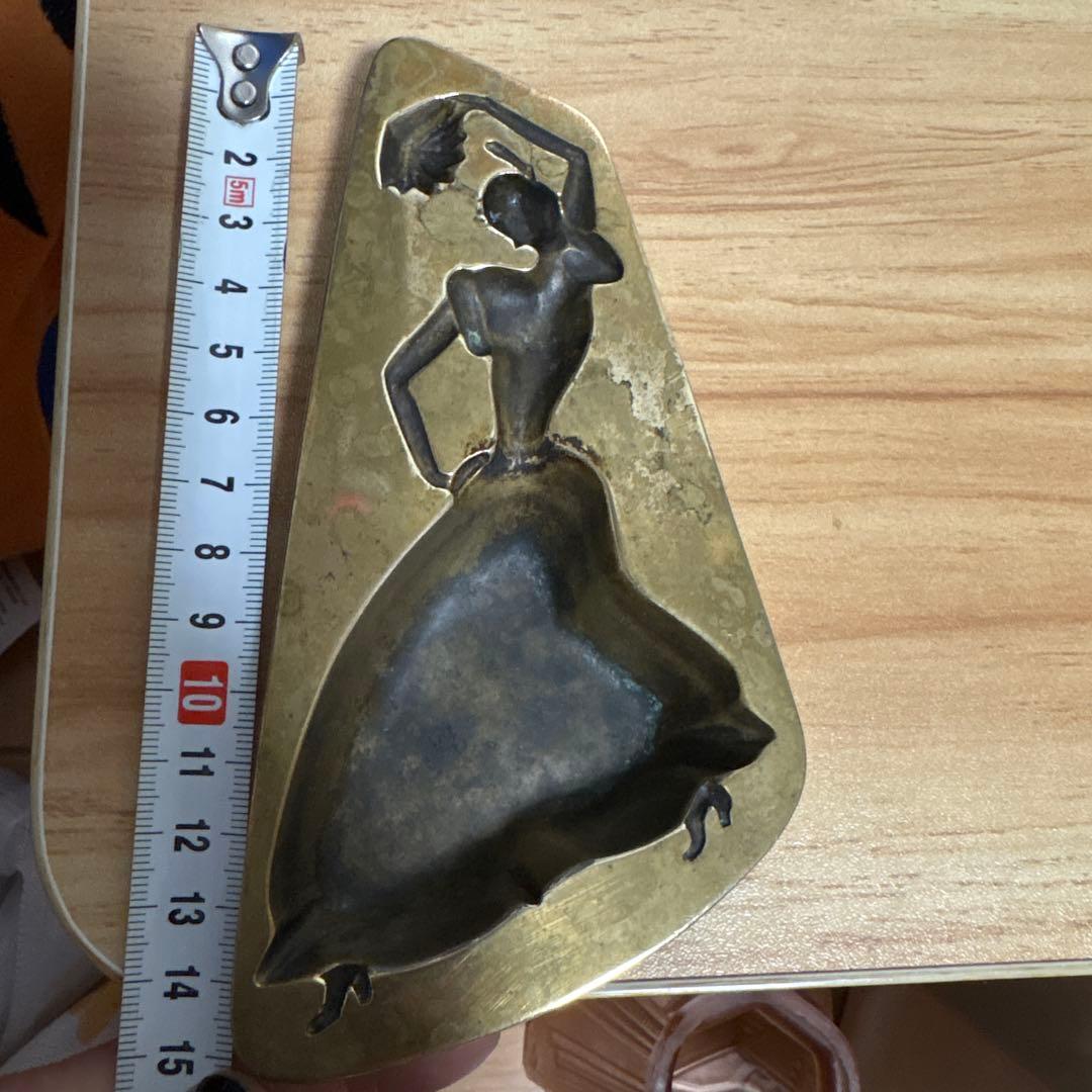 ジタン ヴィンテージ真鍮製灰皿