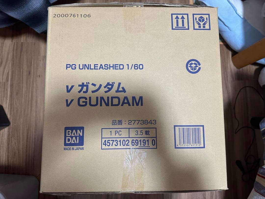 新品未開封　PG UNLEASHED 1/60 νガンダム
