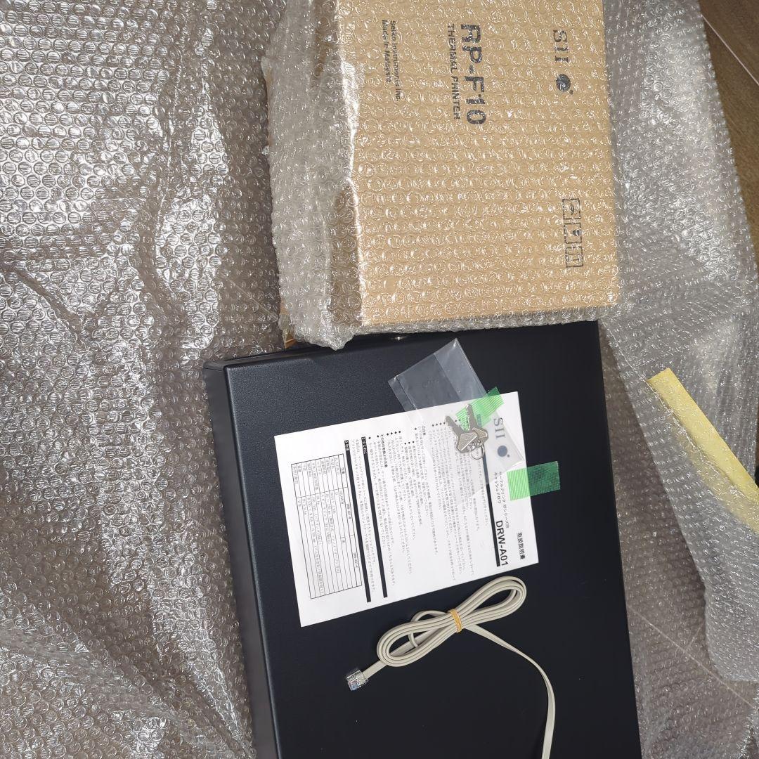 posレジ　プリンターRP-F10　ドロワーDRW-A01