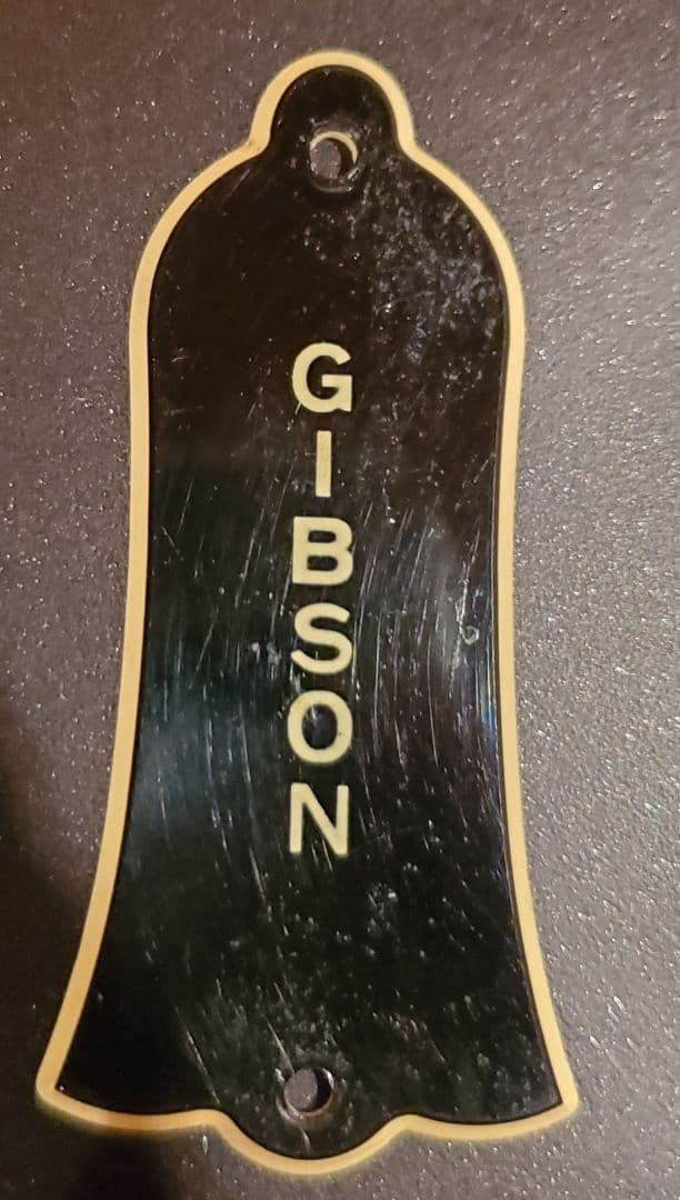 希少！ビンテージ 1970年前後 Gibson ギブソン ロッドカバー 縦ロゴ