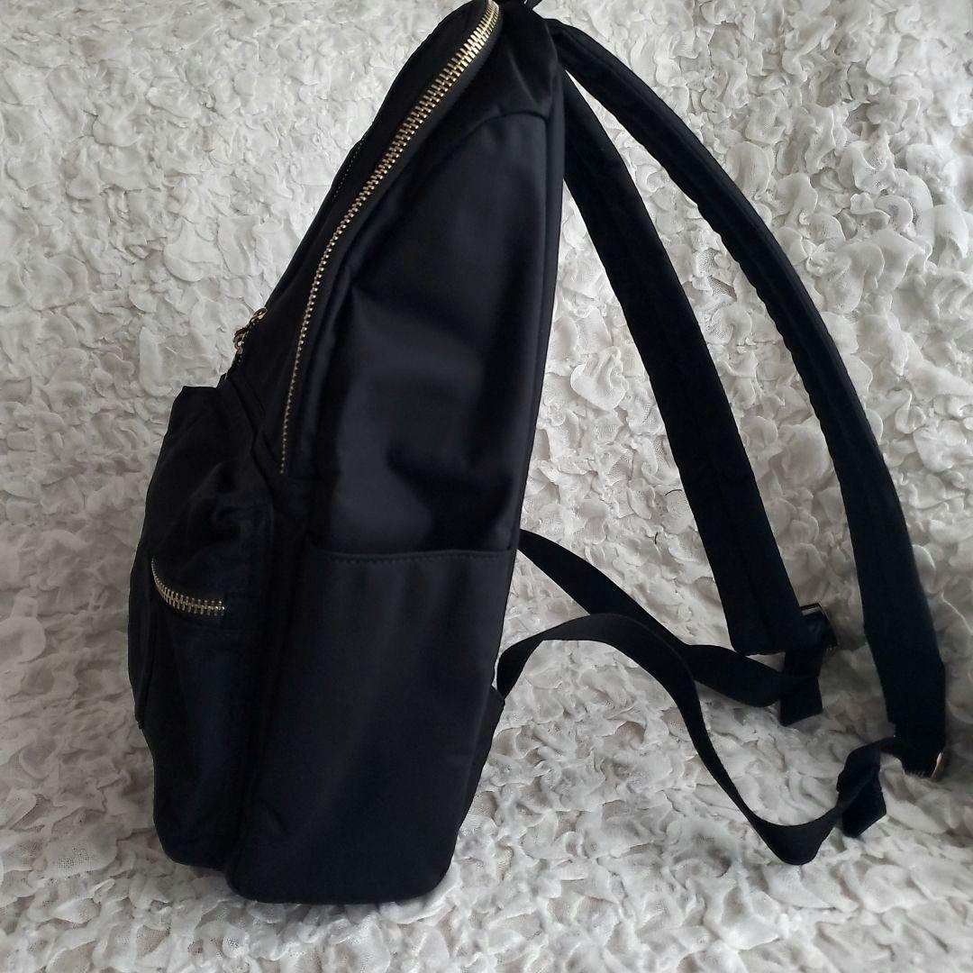 MARY QUANT マリークワント ナイロン リュック デイジー ブラック 黒