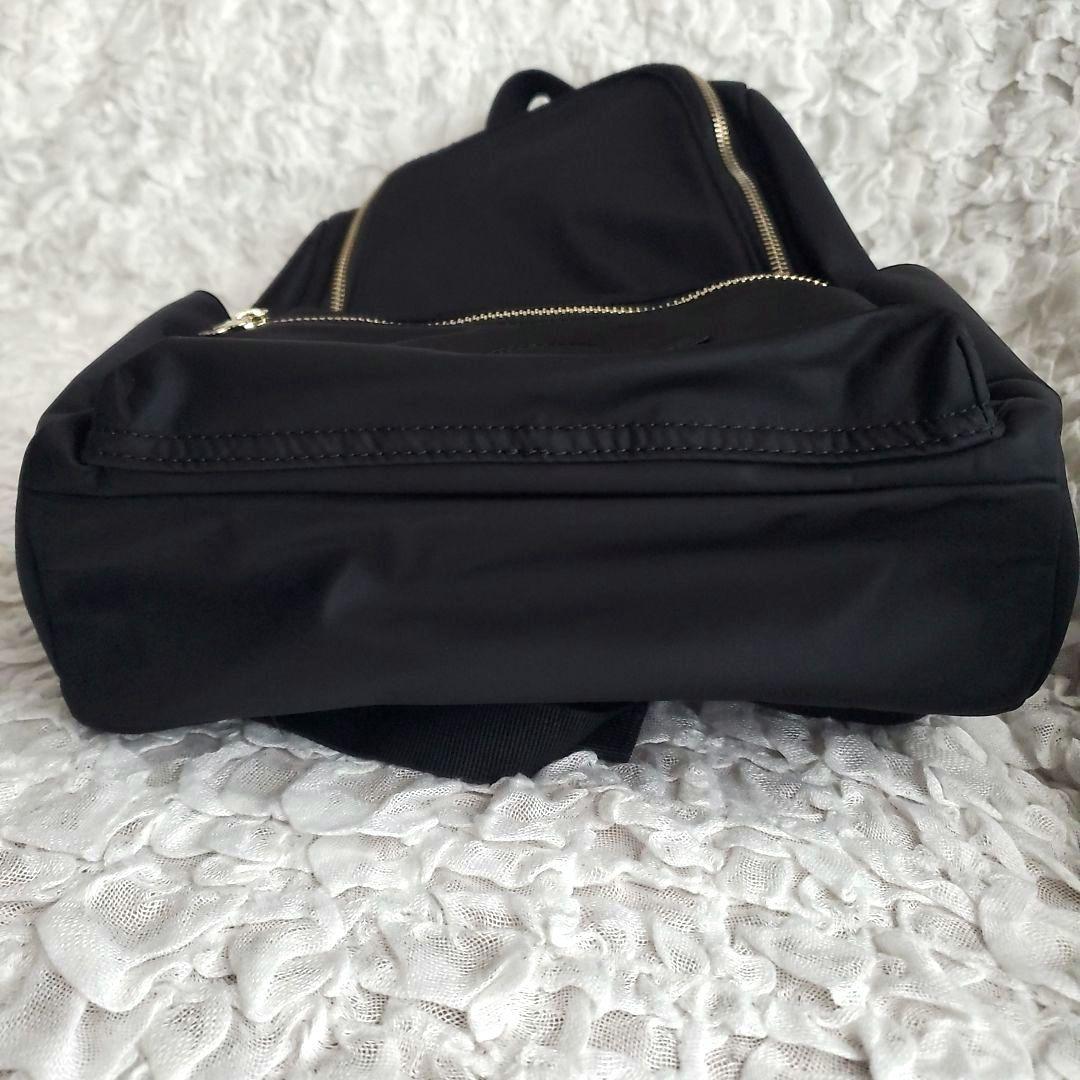 MARY QUANT マリークワント ナイロン リュック デイジー ブラック 黒